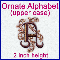 A Ornate Alphabet Design Pack