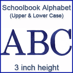 A Schoolbook Alphabet Design Pack