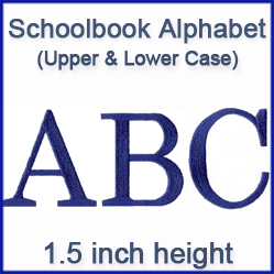 A Schoolbook Alphabet Design Pack