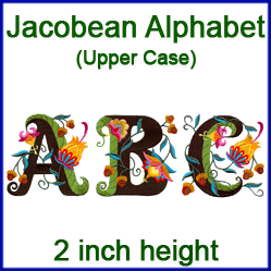 A Jacobean Alphabet Design Pack