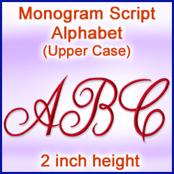 A Monogram Script Alphabet Design Pack