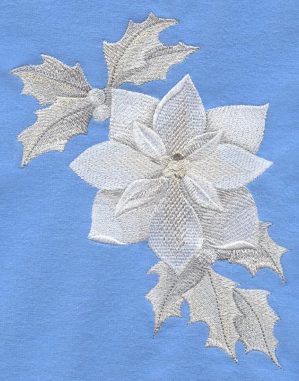 White Christmas Poinsettia