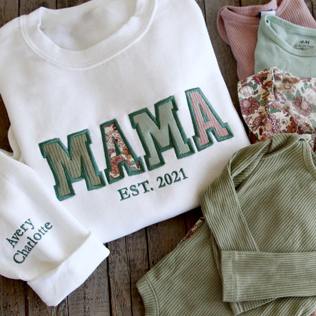 Cherished Letters - Mama (Applique)