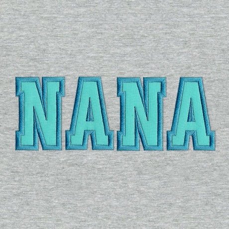 Cherished Letters - Nana (Applique)