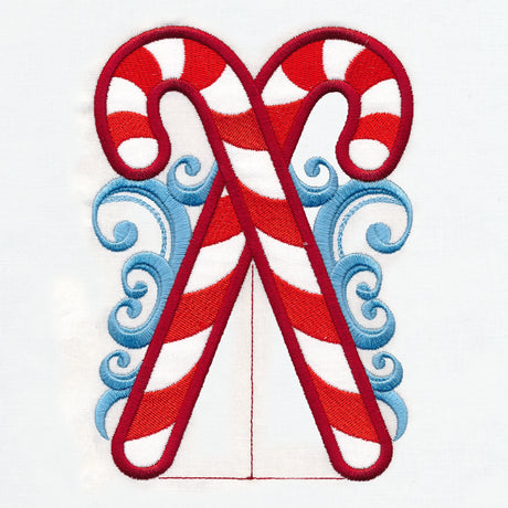 Candy Cane (Split Seam Applique)