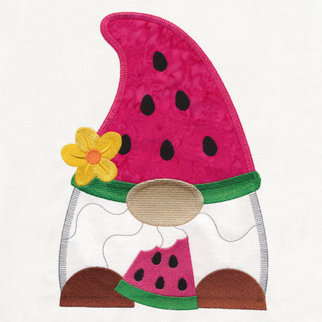 Watermelon Gnome (Heirloom Applique)