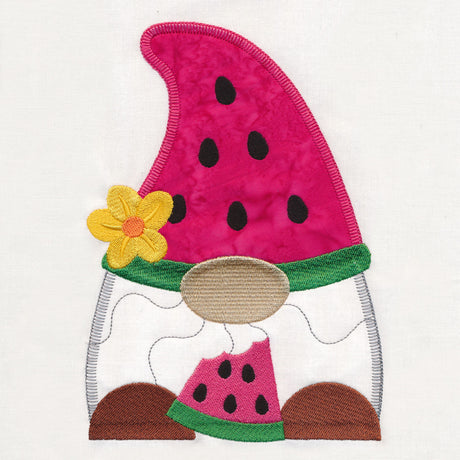 Watermelon Gnome (Heirloom Applique)