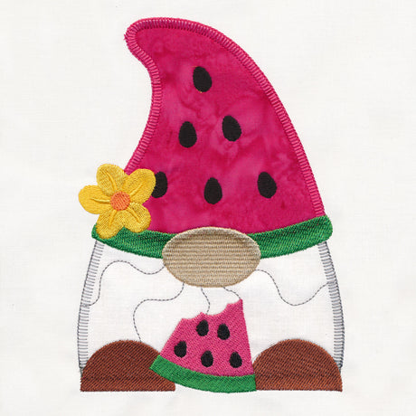 Watermelon Gnome (Heirloom Applique)
