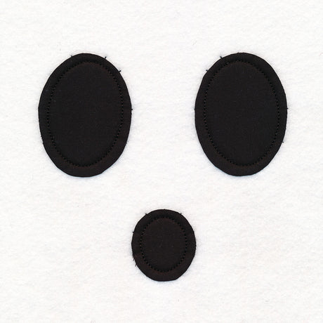 Halloween Ghost Face (Crafty Cut Applique)