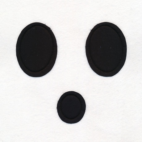 Halloween Ghost Face (Crafty Cut Applique)