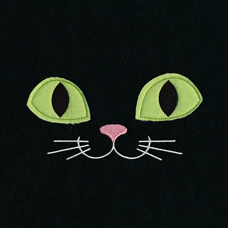 Curious Cat Face (Crafty Cut Applique)