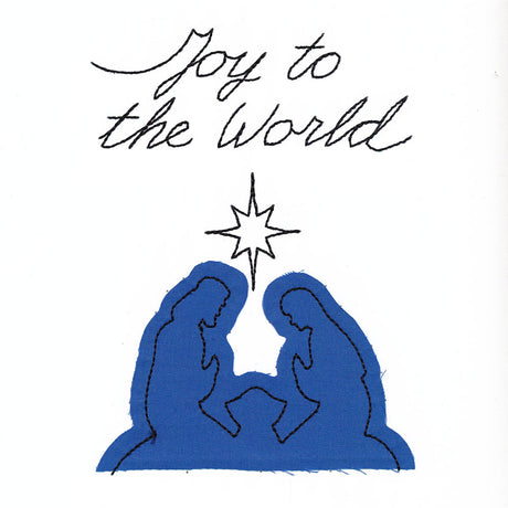 Joy to the World (Cardstock Applique)