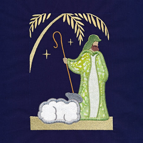 Nativity Story Build-A-Scene Square 1 (Applique)