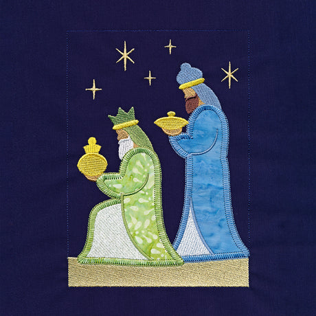 Nativity Story Build-A-Scene Square 4 (Applique)