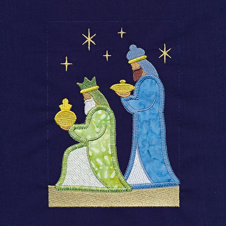 Nativity Story Build-A-Scene Square 4 (Applique)