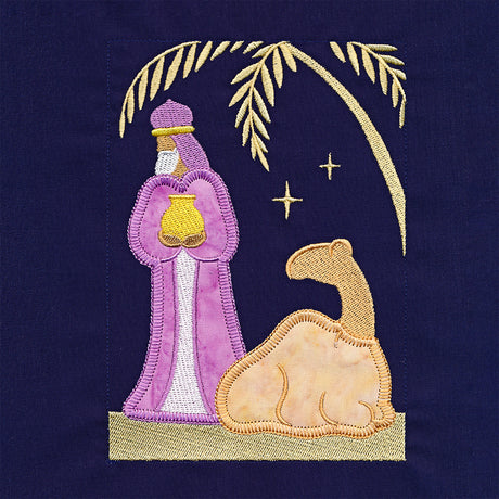Nativity Story Build-A-Scene Square 5 (Applique)