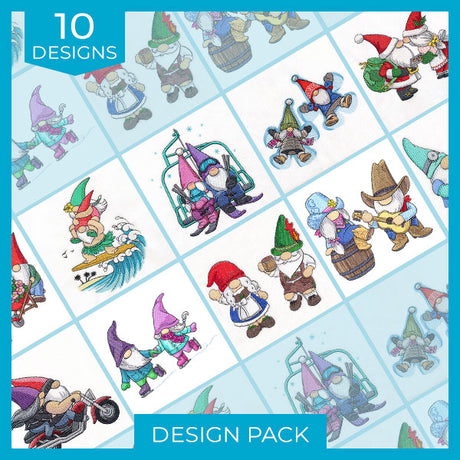Gnome Adventures Design Pack