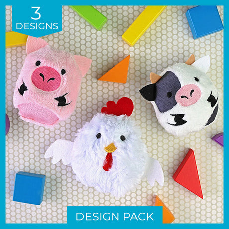 Barnyard Buddies (In-the-Hoop) Design Pack