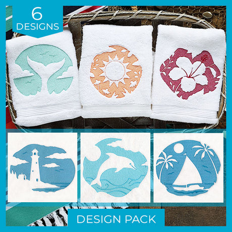 Summer Escape (Embossed) Design Pack