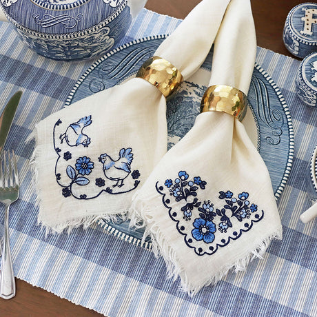 Delicate Delft Corners Design Pack