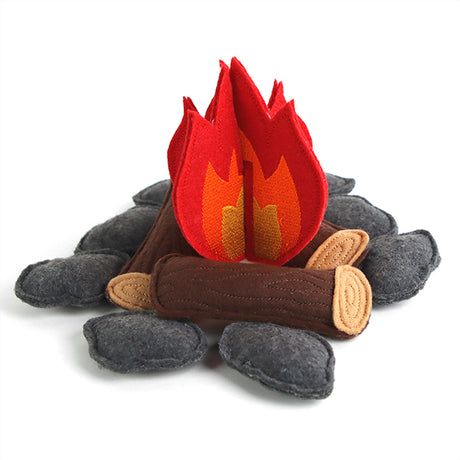 3D Campfire Set (In-the-Hoop)