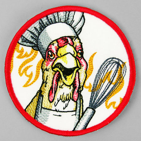 Currently Unsupervised Chicken Coaster (In-the-Hoop)