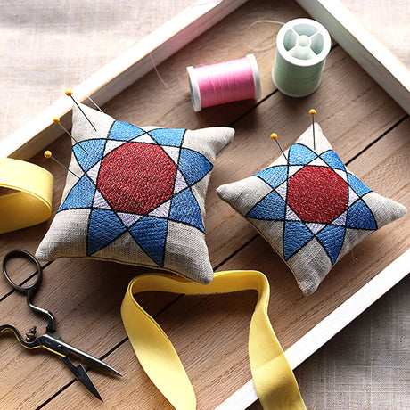 Quilt Star Pincushion (In-the-Hoop)