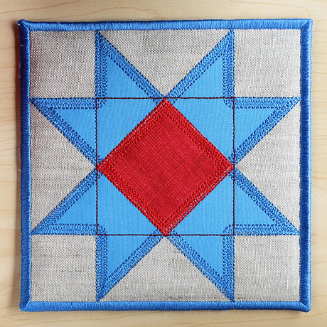 Patchwork Kitchen Trivet (In-the-Hoop)