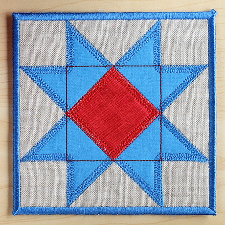Patchwork Kitchen Trivet (In-the-Hoop)