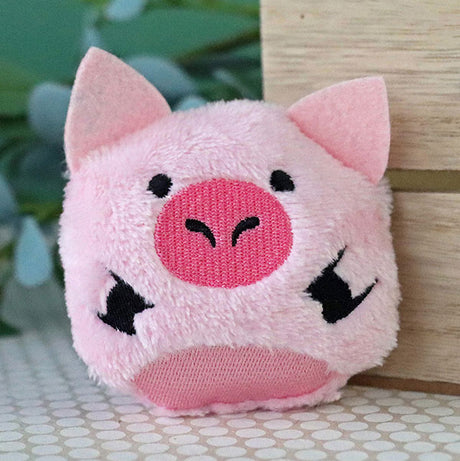 Fluffy Pig Barnyard Buddy (In-the-Hoop)