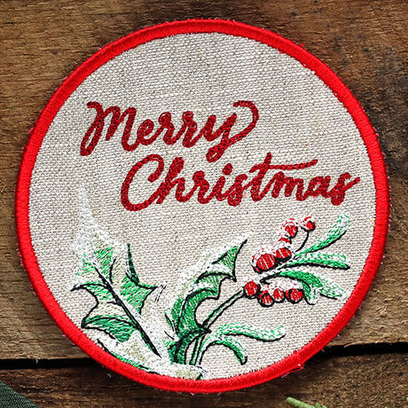 Very Merry Christmas Coaster (In-the-Hoop)