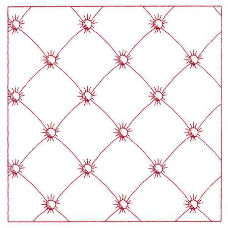 Classic Button Tufting Square (Double Run)