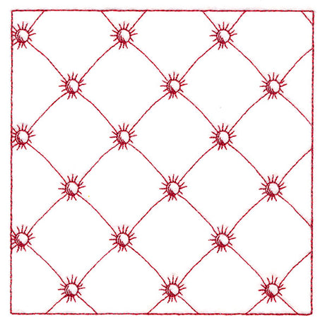 Classic Button Tufting Square (Double Run)