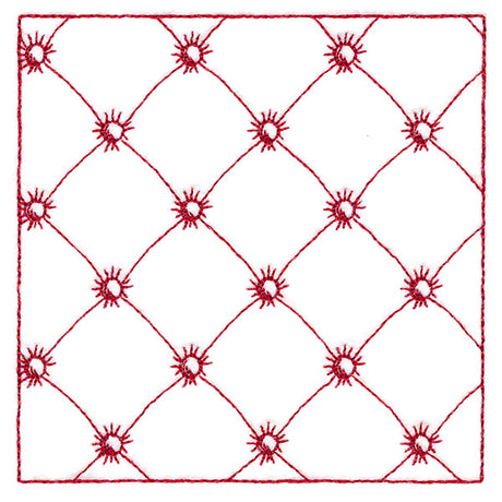 Classic Button Tufting Square (Double Run)