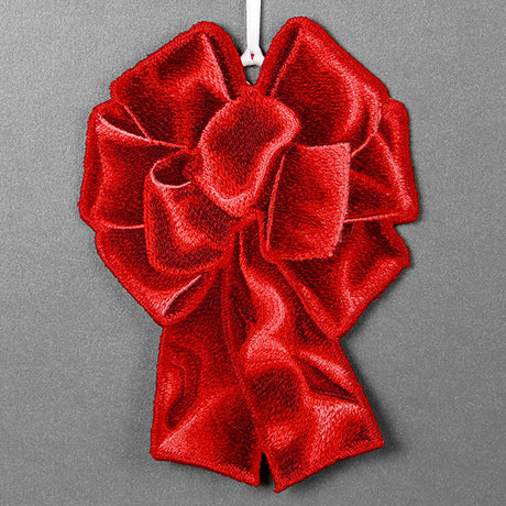 Christmas Ribbon Ornament (In-the-Hoop)