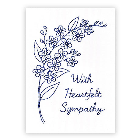 With Heartfelt Sympathy (Cardstock)