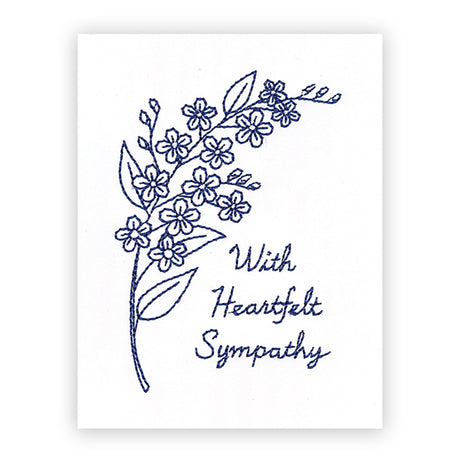 With Heartfelt Sympathy (Cardstock)