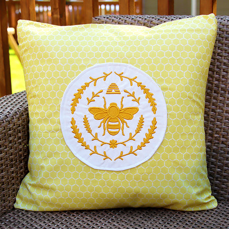 Gilded Honeybee Crest