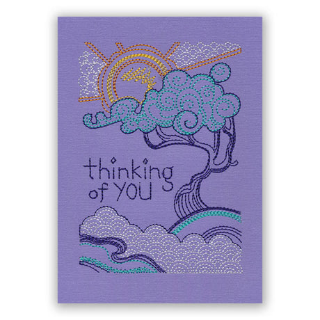 Thinking of You Under the Sun and Trees (Cardstock)