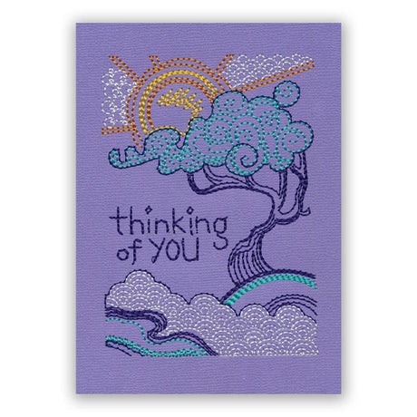 Thinking of You Under the Sun and Trees (Cardstock)