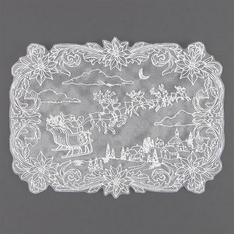 To All a Good Night Doily (Organza)