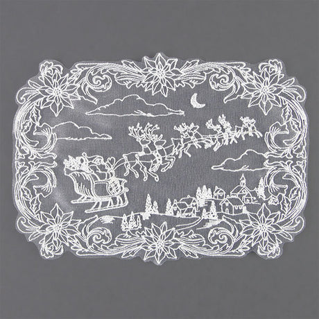 To All a Good Night Doily (Organza)