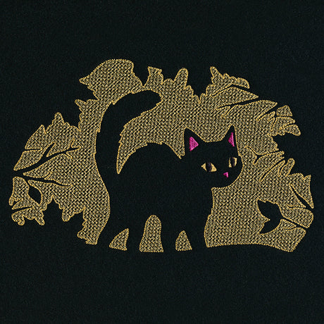Halloween Cat (Embossed)