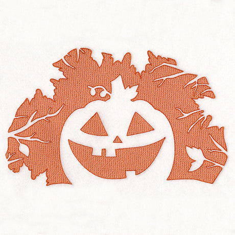 Halloween Jack o' Lantern (Embossed)