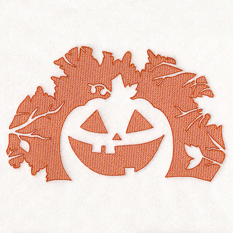 Halloween Jack o' Lantern (Embossed)