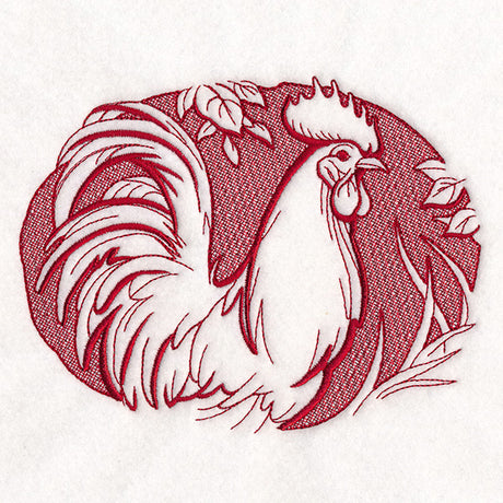 Country King Rooster (Embossed)