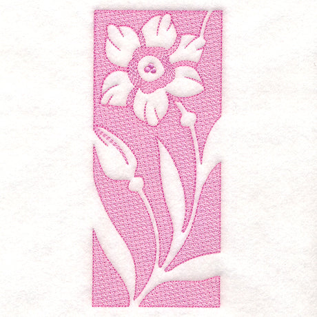Spring Flowers - Daffodil (Embossed)