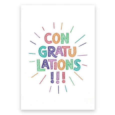 Celebrations & Congratulations - Congrats (Cardstock)