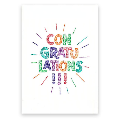 Celebrations & Congratulations - Congrats (Cardstock)