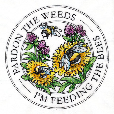 Feeding the Bees Stamp